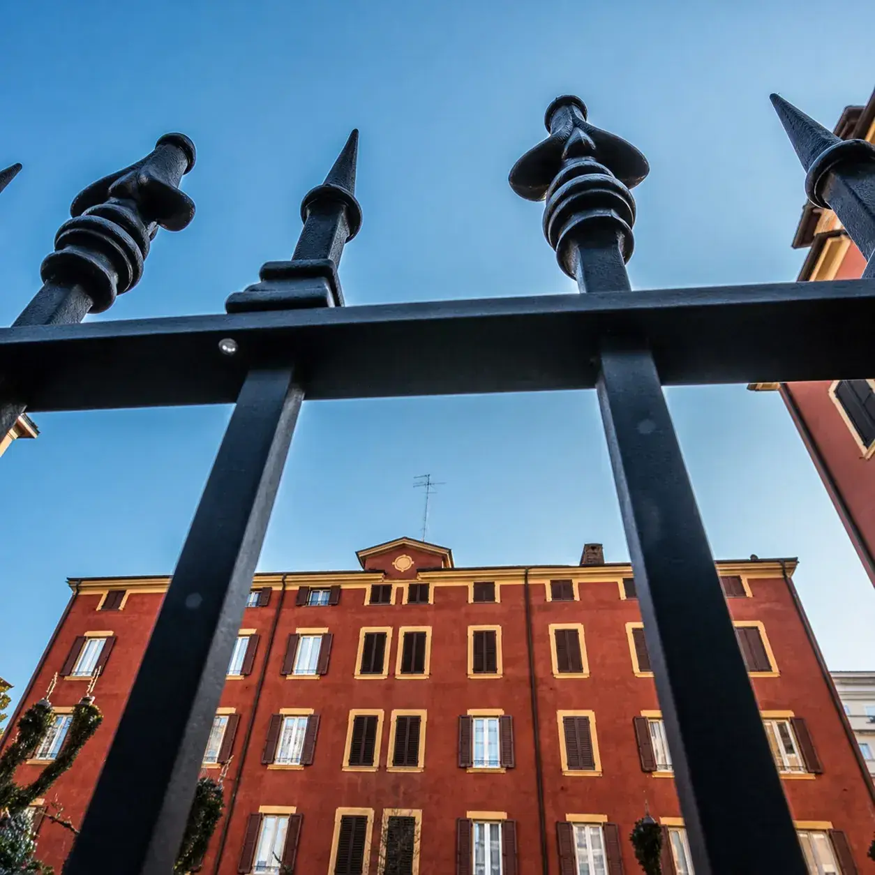Architettura storica nel centro di Modena