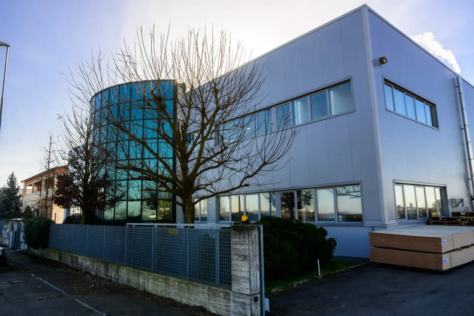 Architettura industriale del complesso BlueRed Group SpA