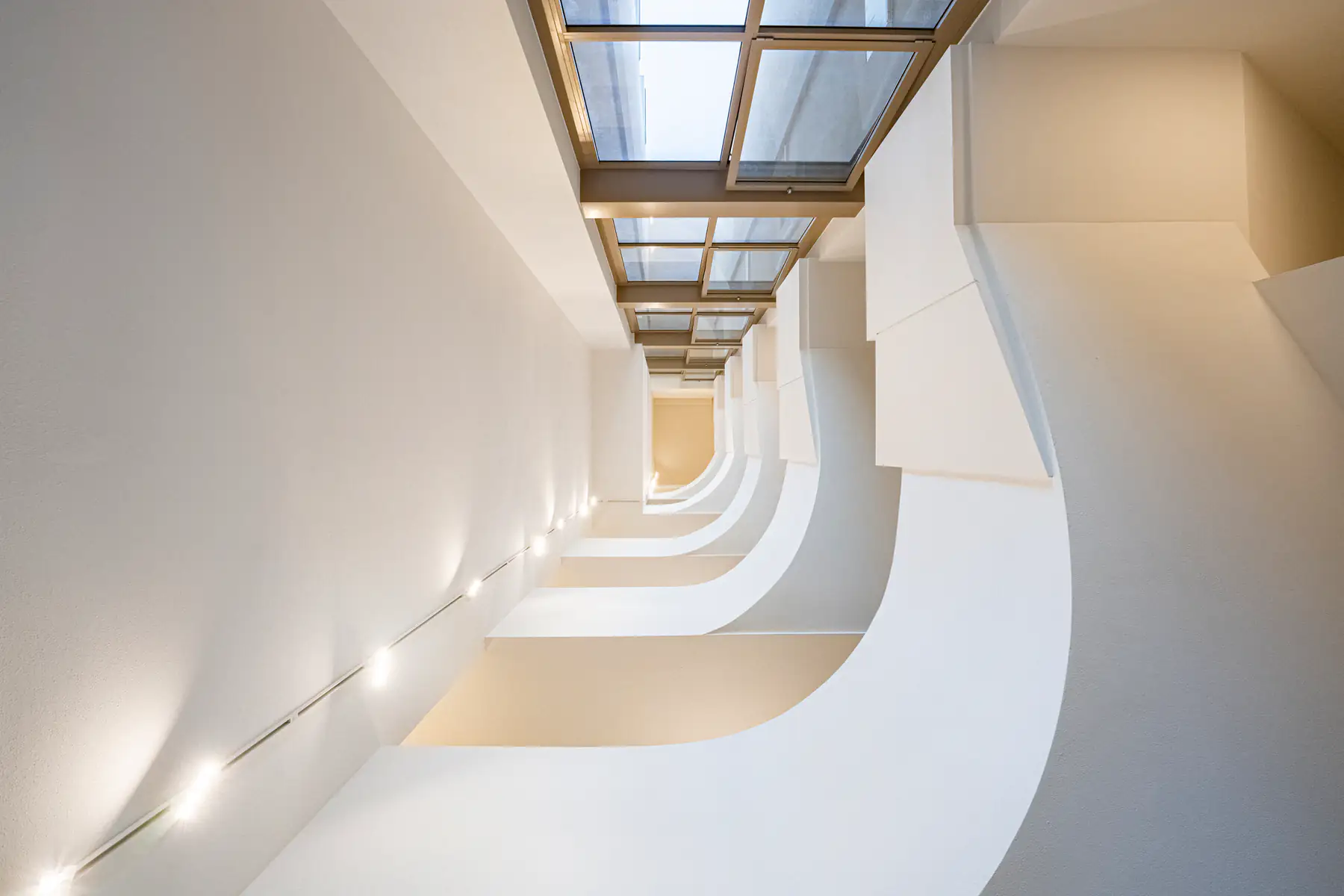 Dettaglio degli spazi interni di Abitare Contemporaneo